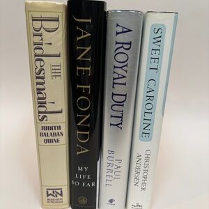 Four Books on the lives of the most Recognizable Women